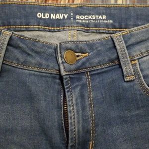 Old Navy Rockstar mid-rise jeans